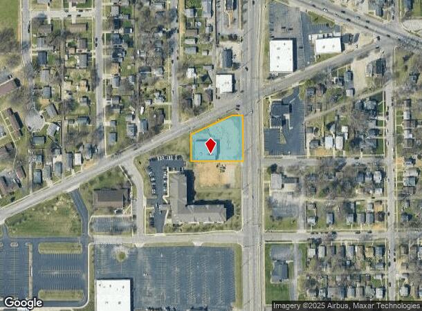  1033 N Bendix Dr, South Bend, IN Parcel Map