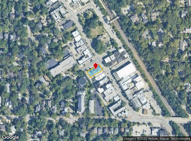  1070 Gage St, Winnetka, IL Parcel Map