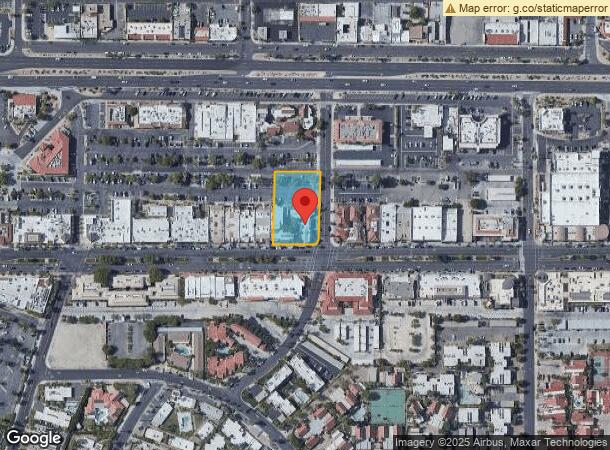  73200 El Paseo, Palm Desert, CA Parcel Map