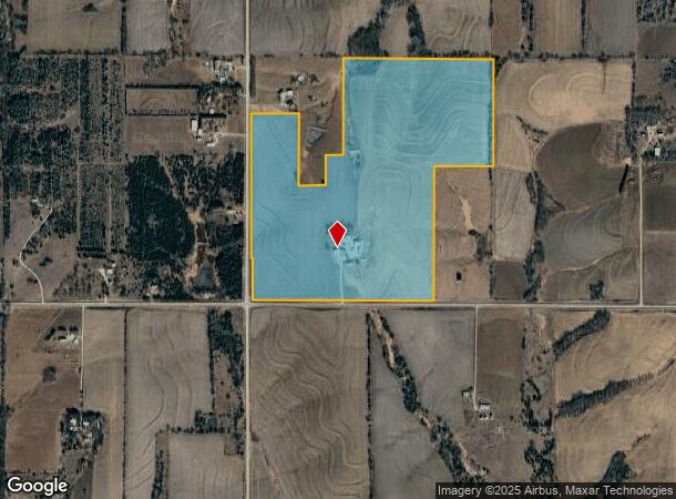 9722 W Sprague Rd, Crete, NE Parcel Map