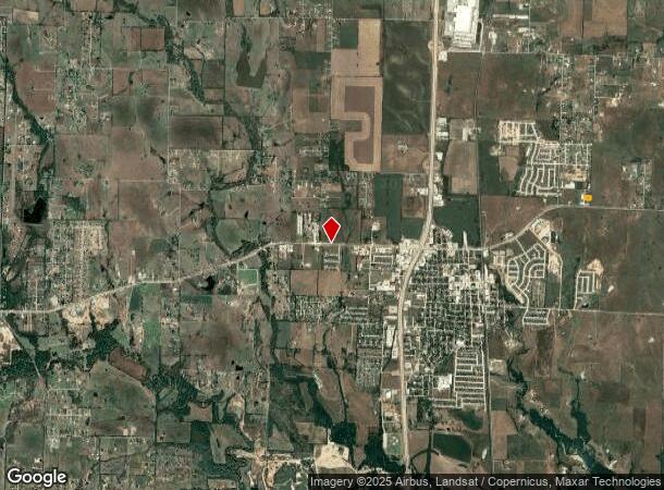  2820 Fm 455 W, Sanger, TX Parcel Map