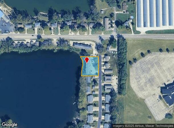2435 Lakeshore Dr, Pekin, IL Parcel Map