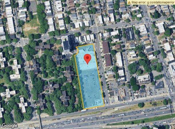  1851 Bruckner Blvd, Bronx, NY Parcel Map