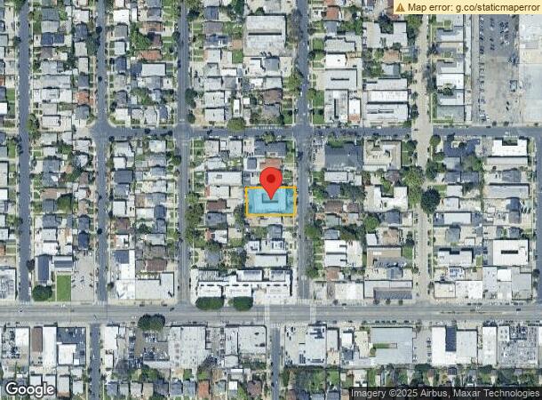  1819 S Gramercy Pl, Los Angeles, CA Parcel Map