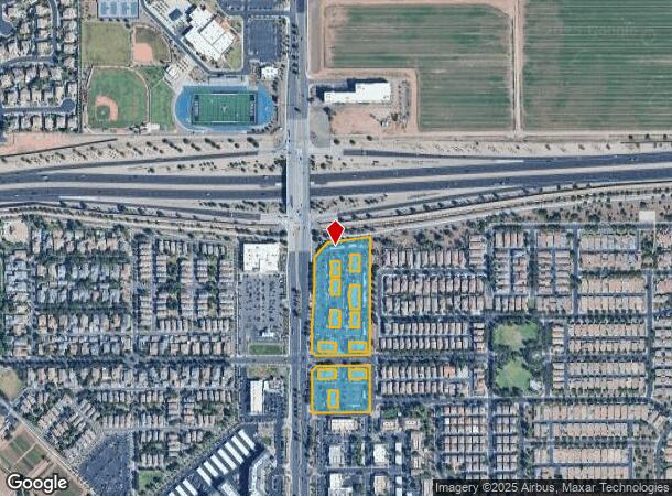  1355 S Higley Rd, Gilbert, AZ Parcel Map