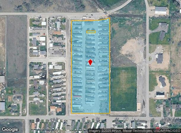  E 8Th St, Laurel, MT Parcel Map
