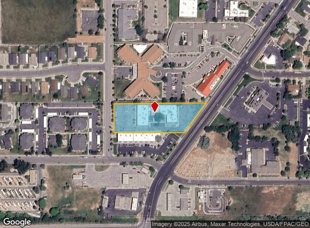  1050 S Medical Dr, Brigham City, UT Parcel Map