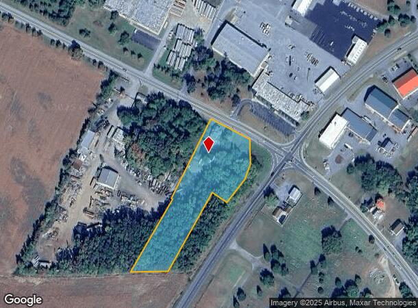 Shore Hwy, Denton, MD Parcel Map