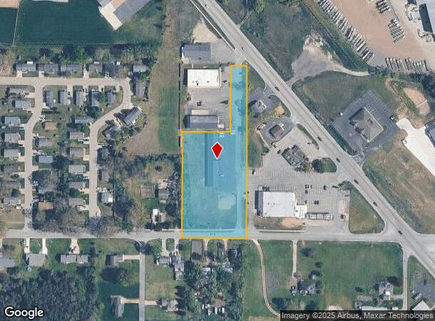 4601 134Th Ave, Hamilton, MI Parcel Map