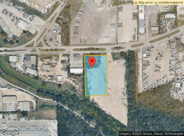  10604 1/2 Wallisville Rd, Houston, TX Parcel Map