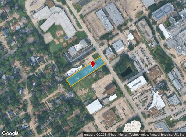 17127 Red Oak Dr, Houston, TX Parcel Map