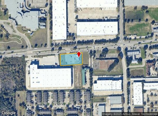 10535 Bissonnet St, Houston, TX Parcel Map