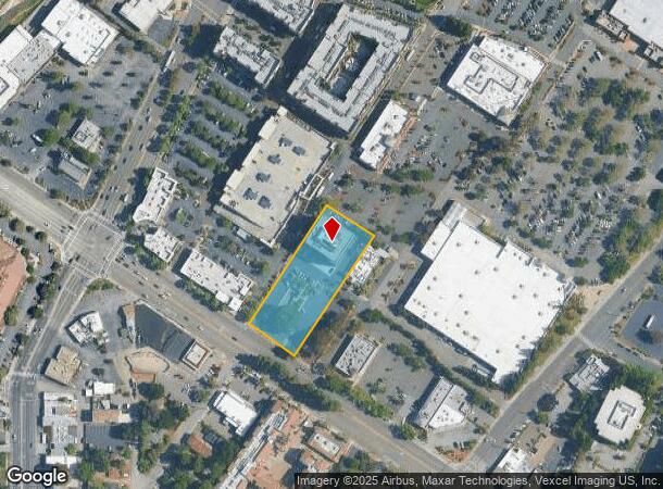2570 W El Camino Real, Mountain View, CA Parcel Map