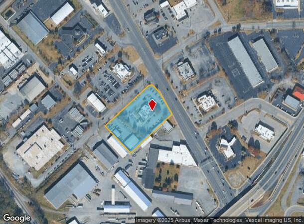  755 Nw Broad St, Murfreesboro, TN Parcel Map