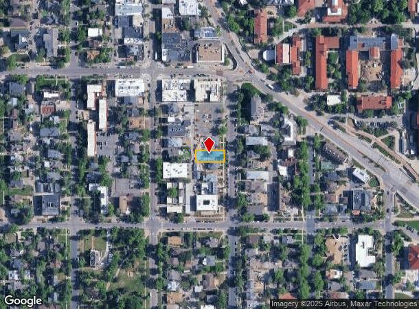 1045 14Th St, Boulder, CO Parcel Map