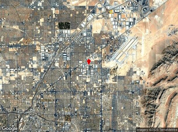  6025 N Castleberry Ln, North Las Vegas, NV Parcel Map