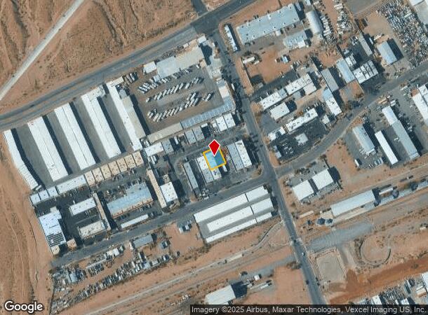  1613 Carse Dr, Boulder City, NV Parcel Map