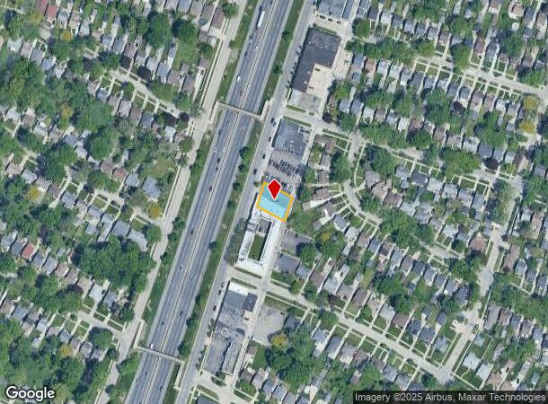  20020 Harper Ave, Harper Woods, MI Parcel Map