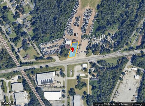  2819 Ogeechee Rd, Savannah, GA Parcel Map
