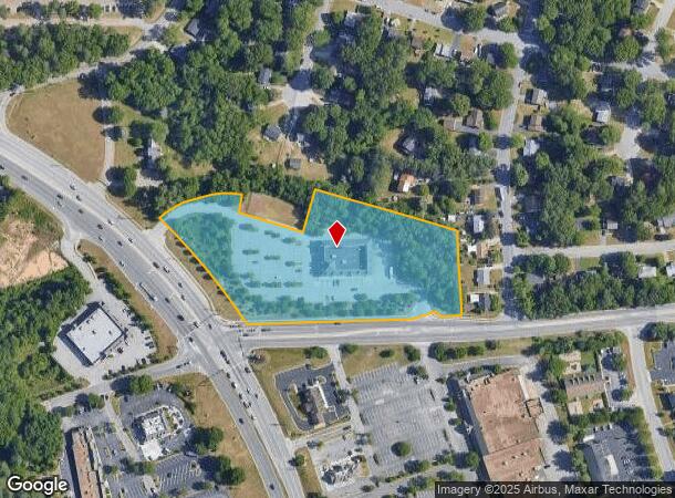  6400 Centralia Rd, Chesterfield, VA Parcel Map