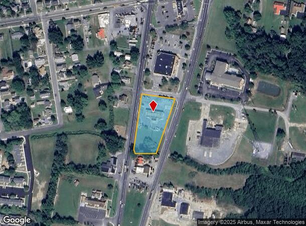 17256 S Dupont Hwy, Harrington, DE Parcel Map