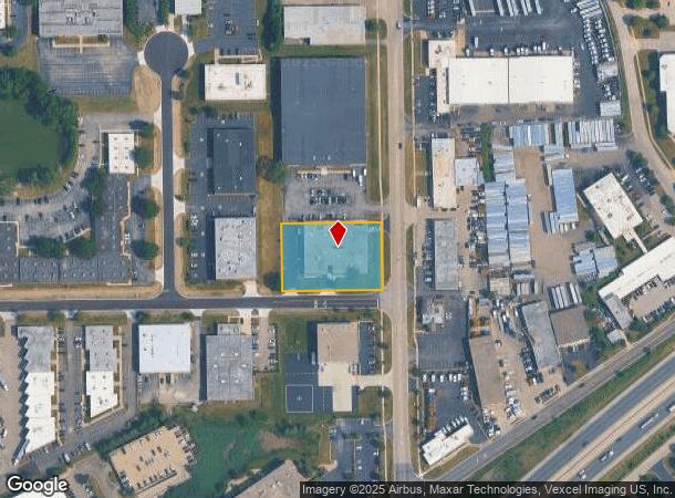 520 Executive Dr, Willowbrook, IL Parcel Map