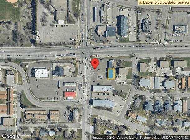  1021 S Washington St, Bismarck, ND Parcel Map