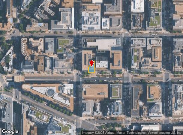2029 K St Nw, Washington, DC Parcel Map