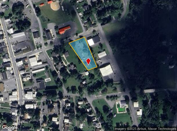 S Depot St, Pine Grove, PA Parcel Map