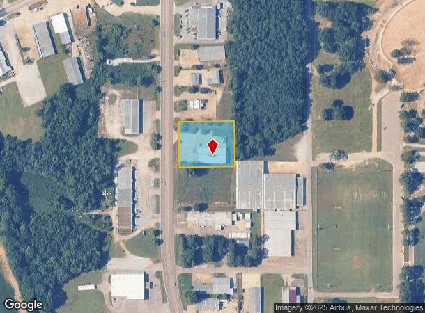 5400 Cliff Gookin Blvd, Tupelo, MS Parcel Map