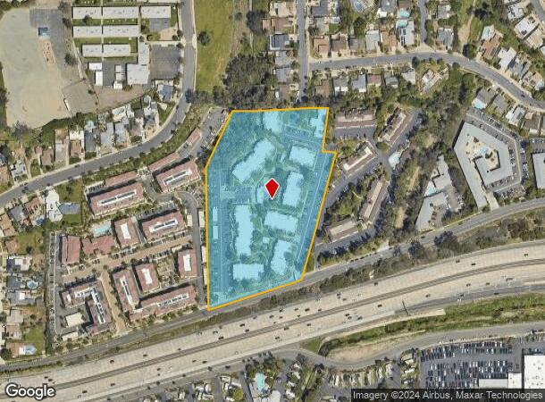  7400 Parkway Dr, La Mesa, CA Parcel Map