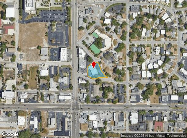  1219 Franklin Cir, Clearwater, FL Parcel Map