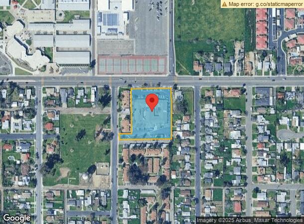  361 E Grangeville Blvd, Hanford, CA Parcel Map