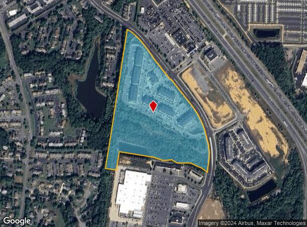  Abberly Village Ln, Fredericksburg, VA Parcel Map