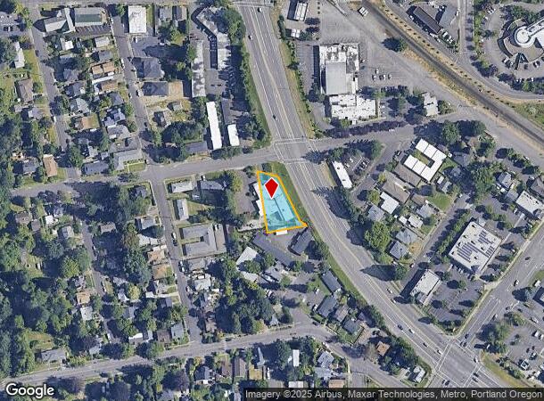  2992 Se Monroe St, Portland, OR Parcel Map