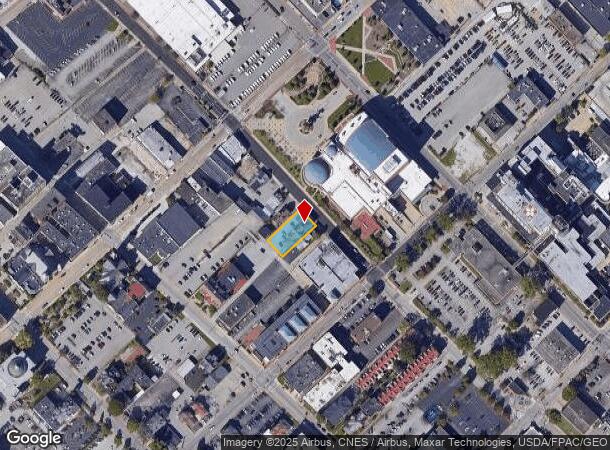  1115 Lee St E, Charleston, WV Parcel Map