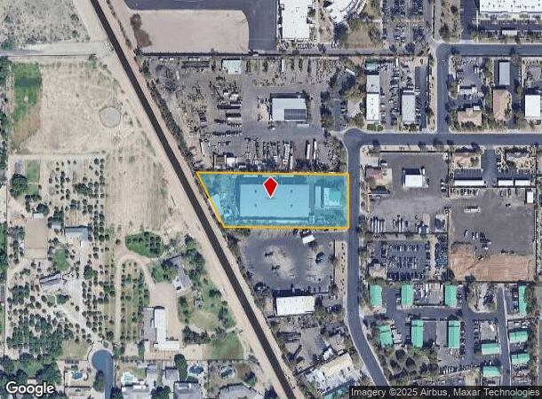 3062 N Maple, Mesa, AZ Parcel Map
