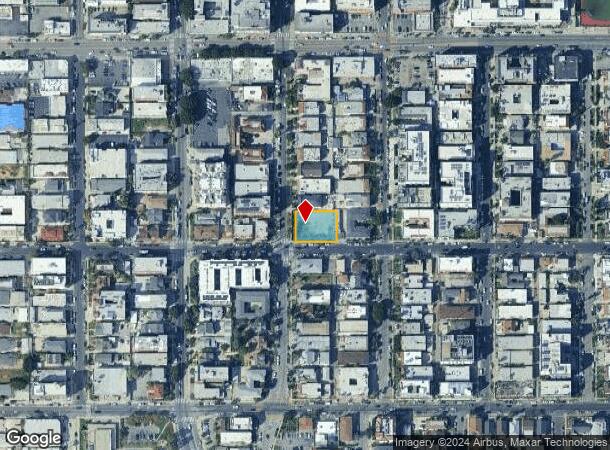  854 S Normandie Ave, Los Angeles, CA Parcel Map