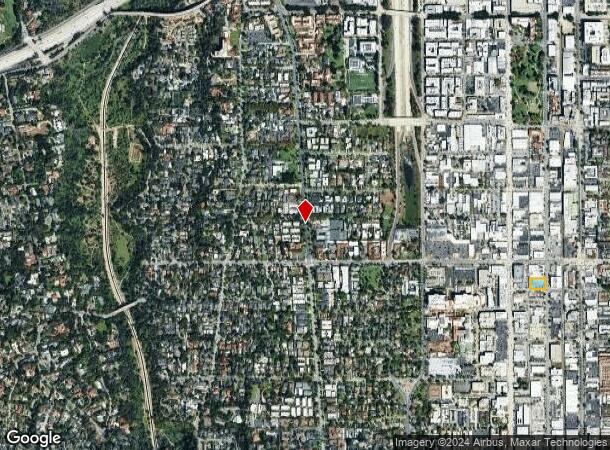  615 S Raymond Ave, Pasadena, CA Parcel Map