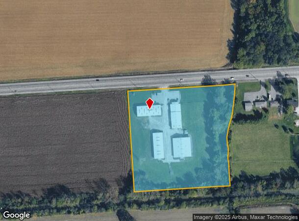 1141 W Us Highway 40, Greenfield, IN Parcel Map