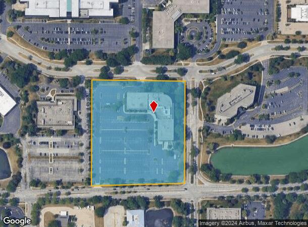  215 W Diehl Rd, Naperville, IL Parcel Map