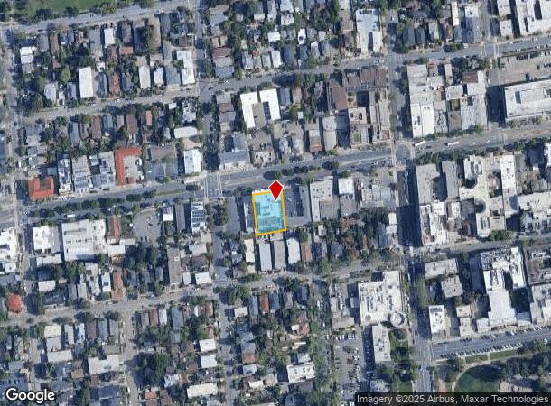  1812 University Ave, Berkeley, CA Parcel Map