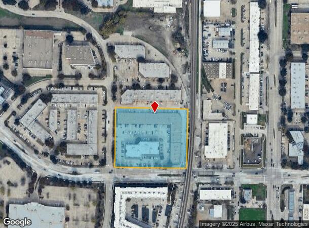  801 E Plano Pkwy, Plano, TX Parcel Map