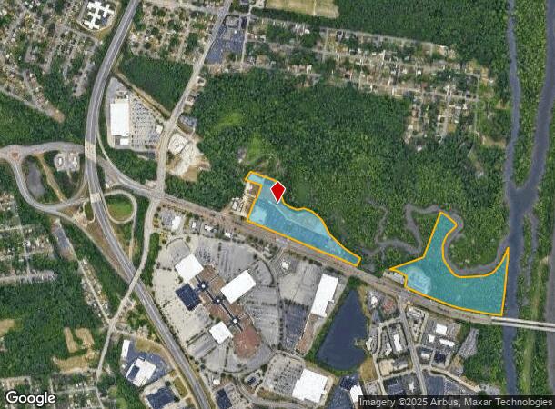1050 Temple Ave, Colonial Heights, VA Parcel Map