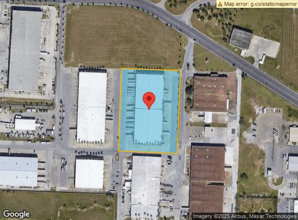  1900 Billy Mitchell Blvd, Brownsville, TX Parcel Map