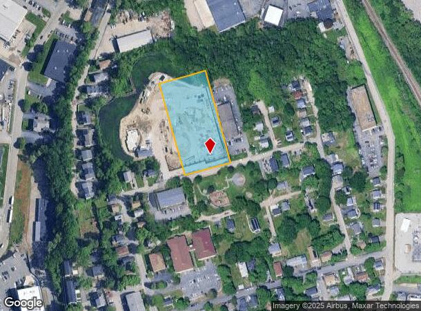 19 Hemans St, Worcester, MA Parcel Map