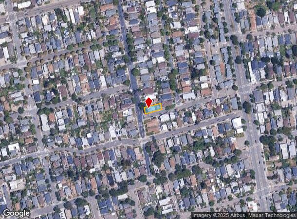 1401 Prince St, Berkeley, CA Parcel Map