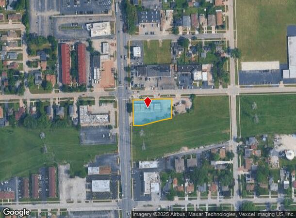  7158 W 84Th Pl, Bridgeview, IL Parcel Map