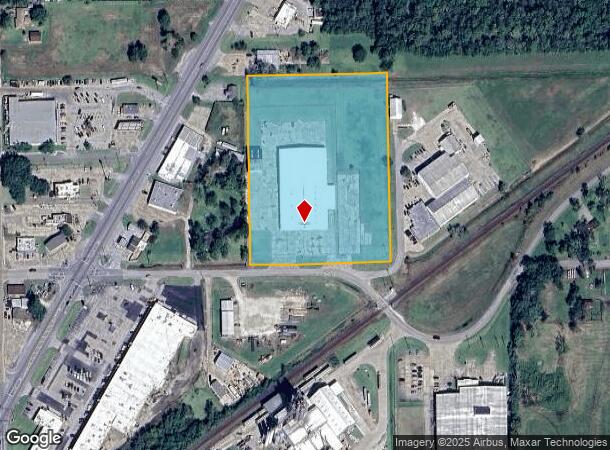 1401 E Cedar St, Angleton, TX Parcel Map