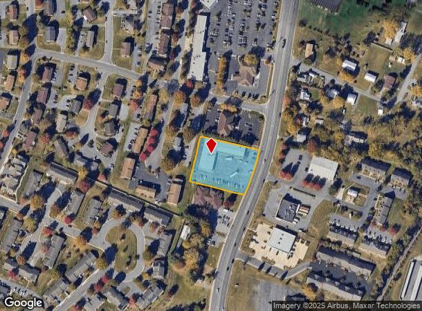  1661 Virginia Ave, Harrisonburg, VA Parcel Map